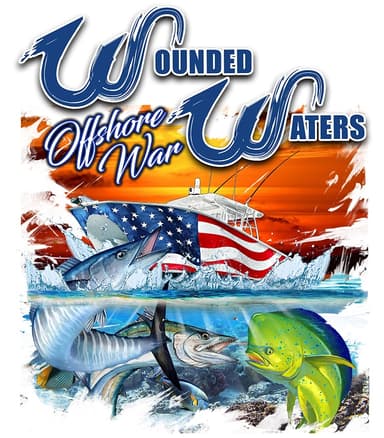 Wounded Waters Offshore War Fishing Tournament logo